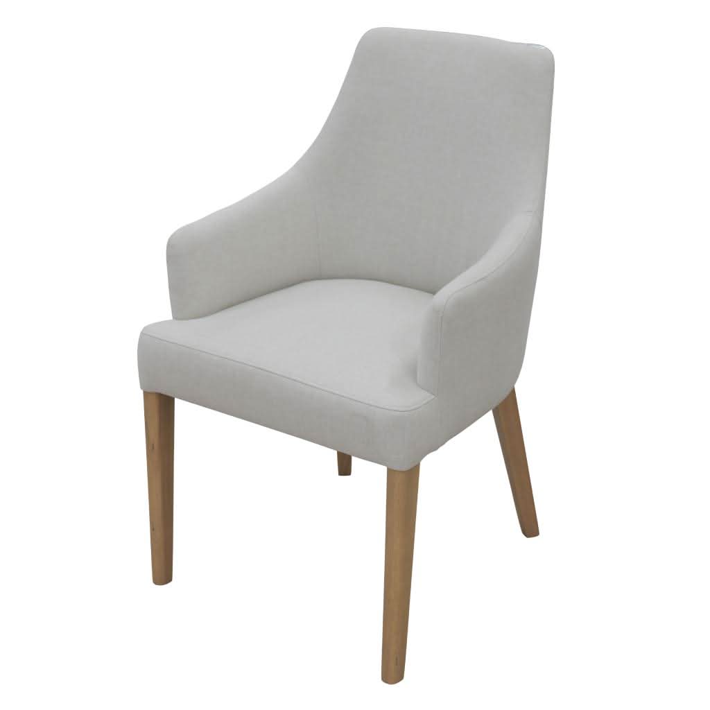 IBARRA DINING CHAIR LIGHT SAND COLOUR 55x62x87CM - MyChocolateWood