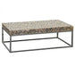 Iberia Driftwood and Stainless Steel Coffee Table 120CM - MyChocolateWood