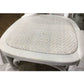 Islander Recycled Elm Dining Chair in White - Chocolate Wood