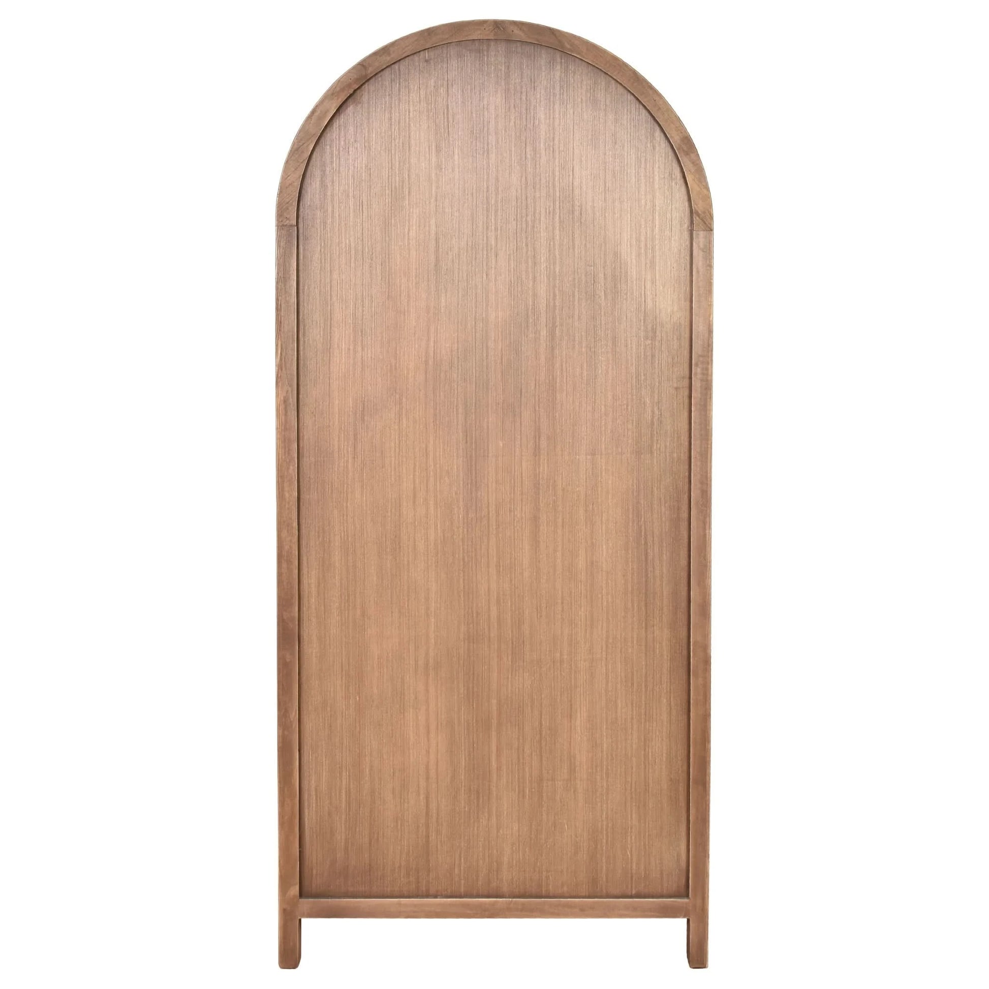 JASPA ARCHED OLD ELM CABINET STORAGE CABINET CUPBOARD - MyChocolateWood