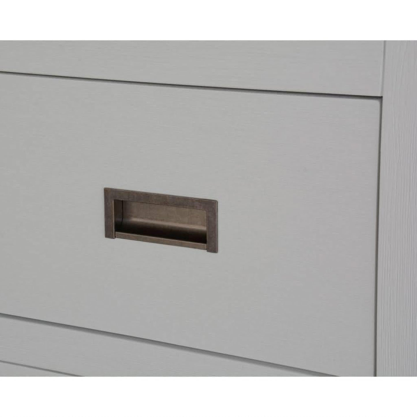 CASSIE ACACIA WOOD 2-DRAWER BEDSIDE TABLE