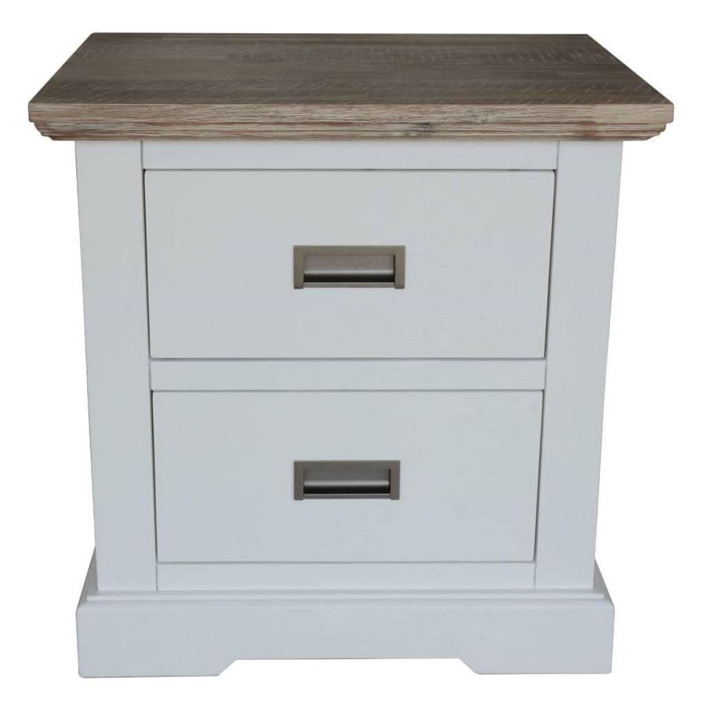 CASSIE ACACIA WOOD KING SIZE BED + TALLBOY + 2 X BEDSIDE TABLES PACKAGE DEAL - MyChocolateWood