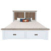 CASSIE QUEEN SIZE BED IN SOLID ACACIA WOOD - MyChocolateWood