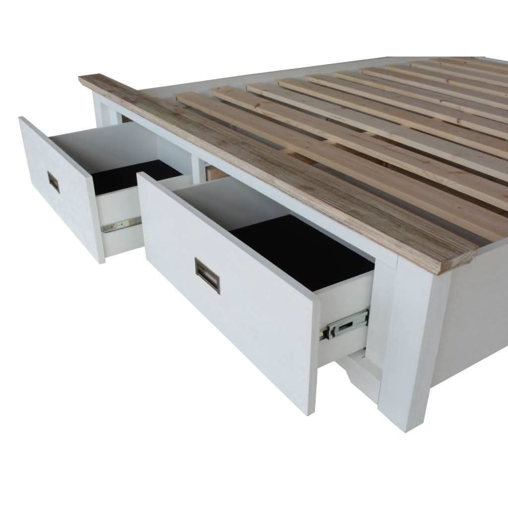 CASSIE QUEEN SIZE BED IN SOLID ACACIA WOOD - MyChocolateWood