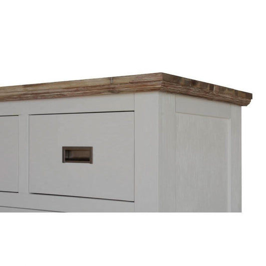 CASSIE SOLID ACACIA WOOD 8 DRAWERS DRESSER/8 DRAWER CHEST OF DRAWERS - MyChocolateWood