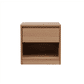 JAXX SOLID MESSMATE & BLUE GUM VENEER 1-DRAWER/1-NICHE BEDSIDE TABLE NATURAL - MyChocolateWood