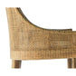 JENALLI HAMPTONS RATTAN DINING CHAIR/ LOUNGE CHAIR IN MANGO TEAK - MyChocolateWood