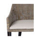 JENALLI HAMPTONS RATTAN DINING CHAIR/ LOUNGE CHAIR IN SMOKED GREYWASH - MyChocolateWood