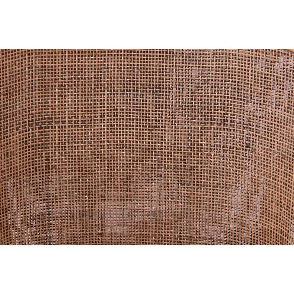 KARLA RATTAN ARMCHAIR LOUNGE CHAIR HONEY BROWN - MyChocolateWood