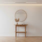 KELLY WHITE CEDAR TIMBER  CONSOLE TABLE/HALL TABLE ALMOND - MyChocolateWood