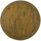 Kendall Solid Mango Wood Round Dining Table 152cm - Chocolate Wood