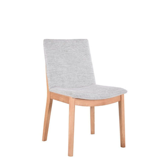 KIPLING 7 PIECE MESSMATE TIMBER ROUND DINING TABLE SET NATURAL/6 KIPLING DINING CHAIRS - MyChocolateWood