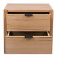 KIPLING MESSMATE TIMBER BEDSIDE TABLE NATURAL - MyChocolateWood