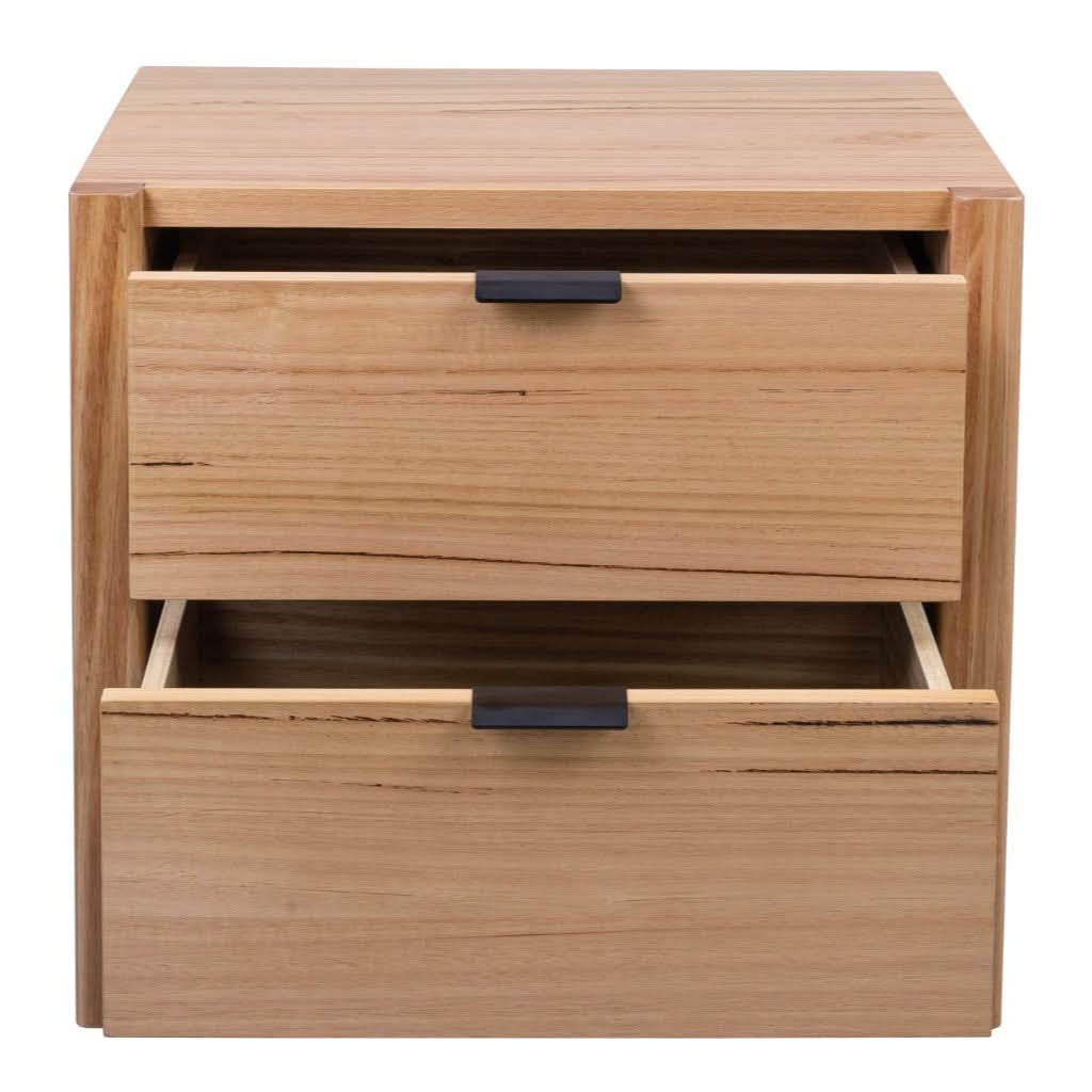 KIPLING MESSMATE TIMBER BEDSIDE TABLE NATURAL - MyChocolateWood