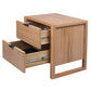 KIPLING MESSMATE TIMBER BEDSIDE TABLE NATURAL - MyChocolateWood