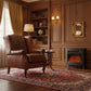 LAMPARD WINGBACK ARMCHAIR IN AGED LEATHER - MyChocolateWood