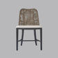 Lancaster Hamptons Rattan Dining Chair in Pecan Brown - Chocolate Wood