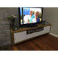LARA TASSIE OAK WALL MOUNTED TV/ENTERTAINMENT UNIT - MyChocolateWood