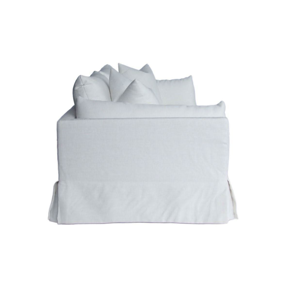 LARK SLIPCOVER SOFA HAMPTONS STYLE IN TANGIER SUGAR FABRIC - MyChocolateWood