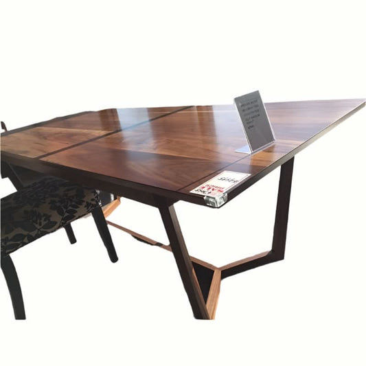 LARKINS SOLID AMERICAN BLACK WALNUT DINING TABLE 240CM AUSTRALIAN CUSTOM MADE - MyChocolateWood