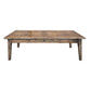 LENNON 1 DRAWER RUSTIC PROVINCIAL RECYCLED ELM PARQUETRY COFFEE TABLE - MyChocolateWood