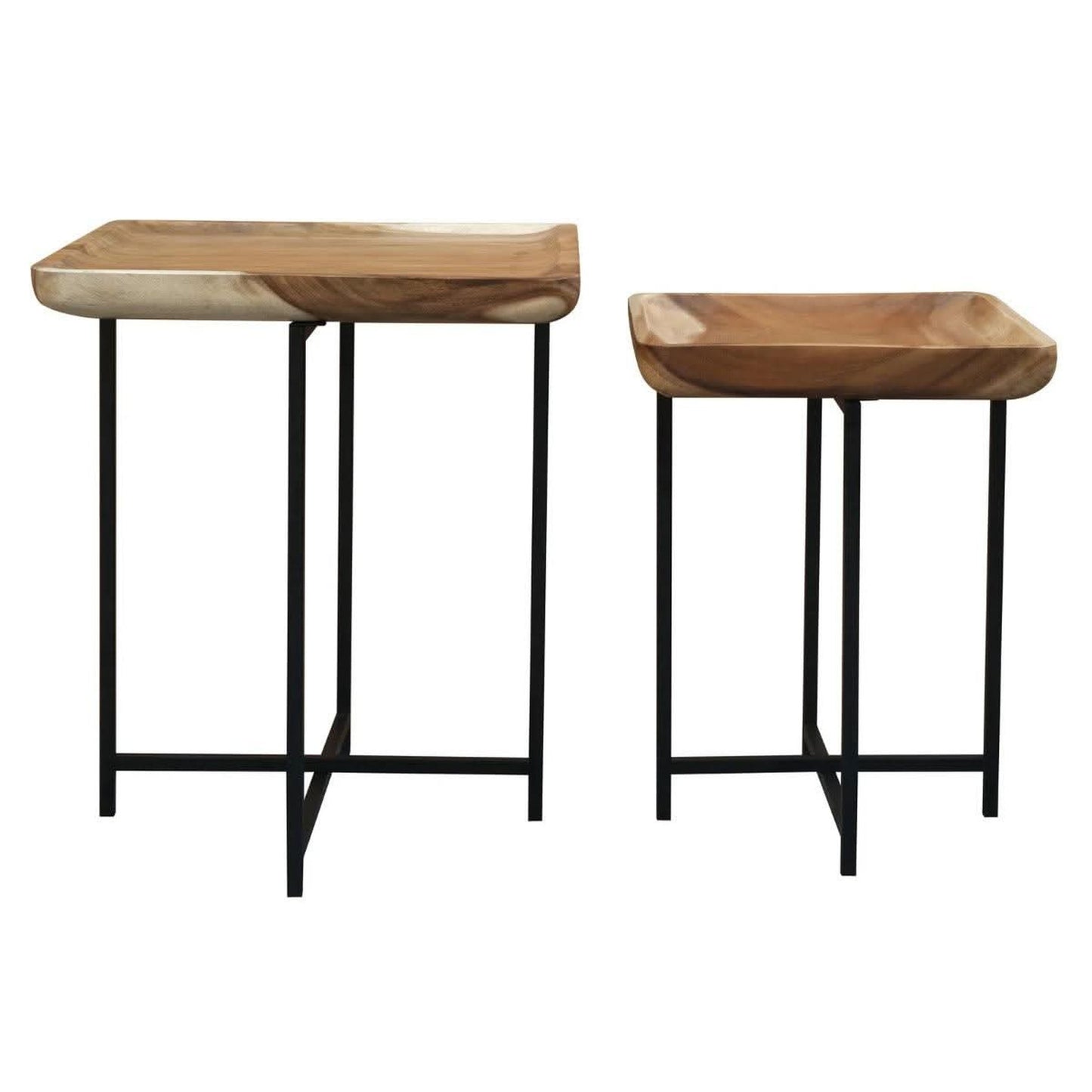 LEON TRAY/NEST OF TABLES 2 PIECE