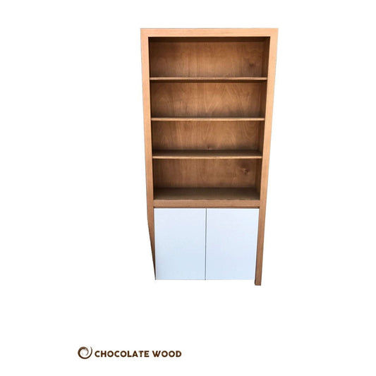 LEONARD TASSIE BOOKCASE WITH 2 DOORS - AUSTRALIAN CUSTOM MADE