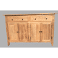 LINDI RECYCLED ELM RUSTIC COUNTRY STYLE BUFFET/SIDEBOARD  4 DOORS & 2 DRAWERS HONEY-140CM - MyChocolateWood