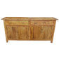Lindi Recycled Elm Rustic Country Buffet / Sideboard 180cm in Honey - Chocolate Wood