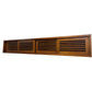 LITANI WALL MOUNTABLE TASSIE OAK SLIDING DOORS LOWLINE TV UNIT - MyChocolateWood