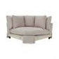 LIVINGSTON 3-PIECE FABRIC MODULAR LOUNGE SOFA  'LEMAY' KHAKI COLOUR - MyChocolateWood