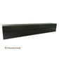 LONDON WALL MOUNTED TV/ENTERTAINMENT UNIT - IN BLACK POLYURETHANE - MyChocolateWood