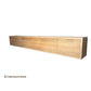 LORETTA SOLID AMERICAN OAK TV/ENTERTAINMENT UNIT WITH 6 DROP DOWN DOORS - MyChocolateWood