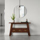 LORIAN SOLID MAHOGANY TIMBER 3 DRAWER CONSOLE TABLE - MAHOGANY - MyChocolateWood