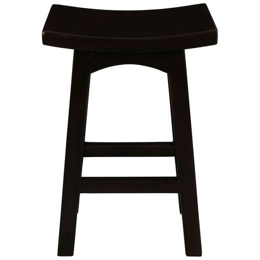 LORIAN SOLID MAHOGANY TIMBER KITCHEN/BAR STOOL 67CM HIGH - CHOCOLATE - MyChocolateWood