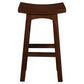 Lorian Solid Mahogany Kitchen / Bar Stool 77cm in Mahogany - Chocolate Wood