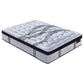 Loxury Latex Pocket Spring Plush Mattress with Pillow Top, Queen - MyChocolateWood