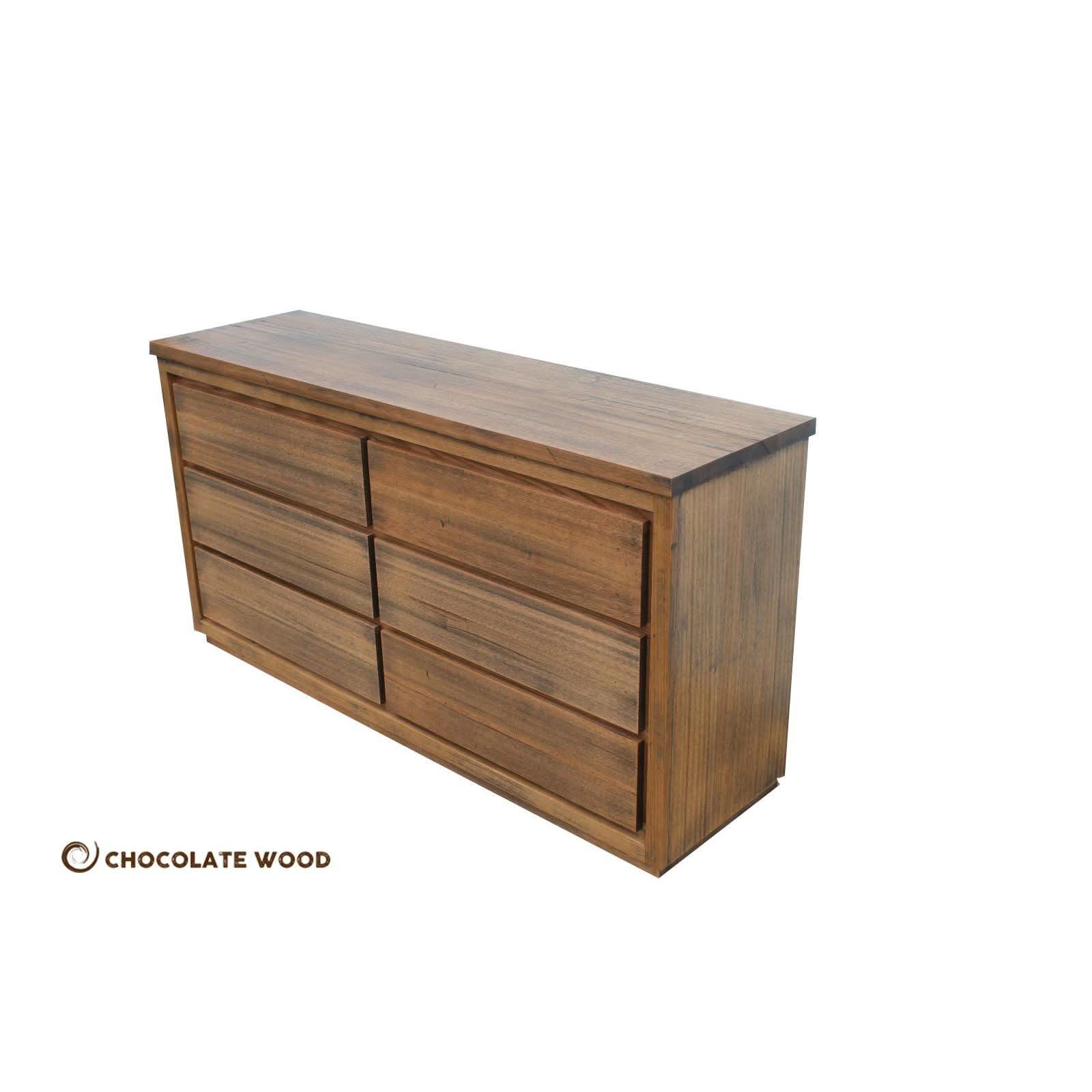 LUCAS CUSTOM MADE RUSTIC TASSIE OAK DRESSER - MyChocolateWood
