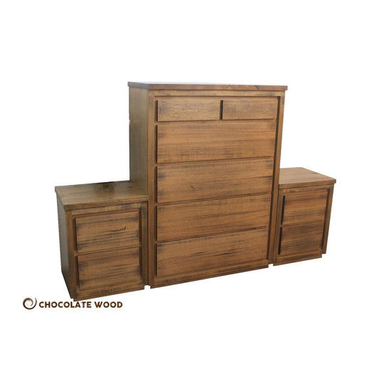 LUCAS RUSTIC TASSIE OAK BEDROOM SUITE - AUSTRALIAN CUSTOM MADE TO ORDER