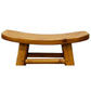 LUCAS SOLID MAHOGANY COUNTER STOOL CARAMEL - MyChocolateWood