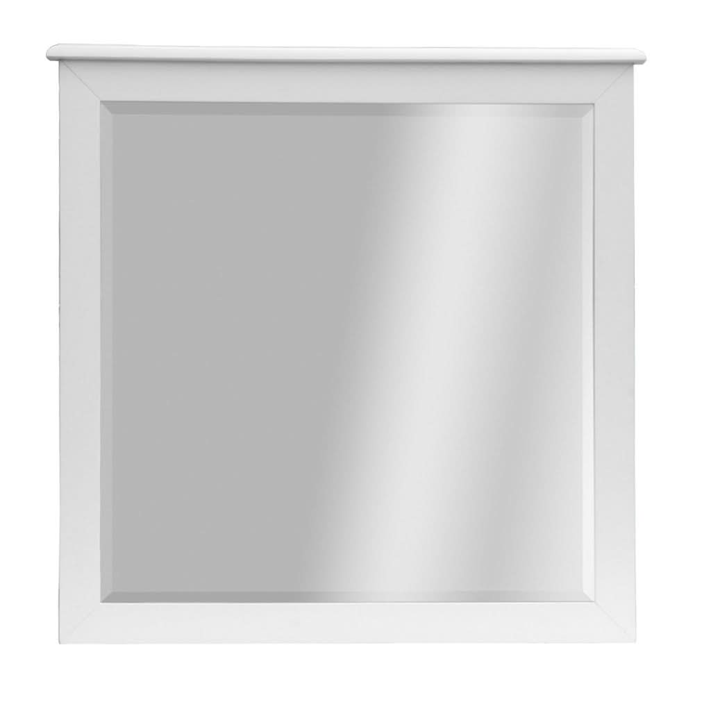 LUGANO HAMPTONS STYLE ACACIA MIRROR - MyChocolateWood