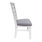 LUGANO HAMPTONS STYLE ACACIA NEW DINING CHAIR W:48XD:59XH103CM - MyChocolateWood