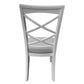 LUGANO HAMPTONS STYLE ACACIA NEW DINING CHAIR W:48XD:59XH103CM - MyChocolateWood