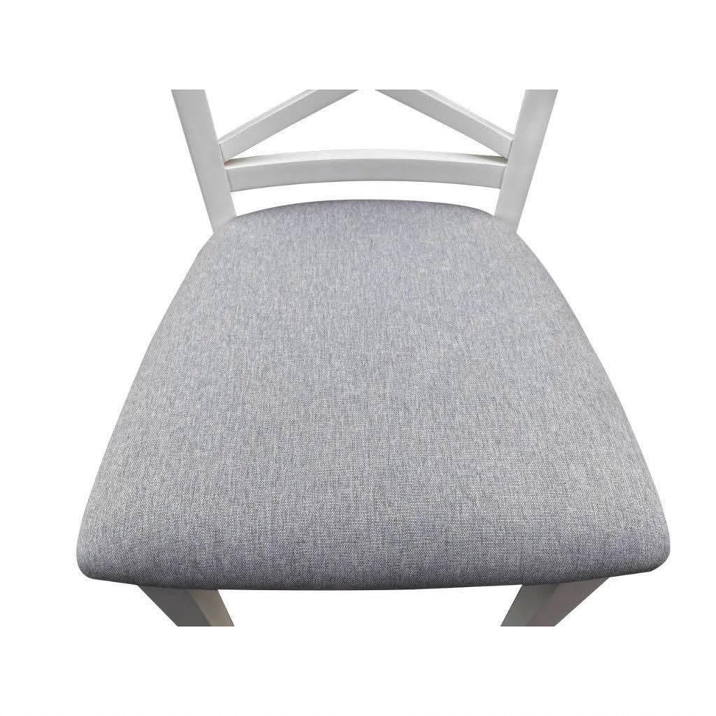 LUGANO HAMPTONS STYLE ACACIA NEW DINING CHAIR W:48XD:59XH103CM - MyChocolateWood