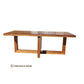 LYON AUSTRALIAN CUSTOM-MADE 8-SEATER DINING TABLE IN TASSIE OAK - MyChocolateWood