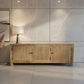 MAGNOLIUS  SOLID OAK RUSTIC TV UNIT 160CM - MyChocolateWood