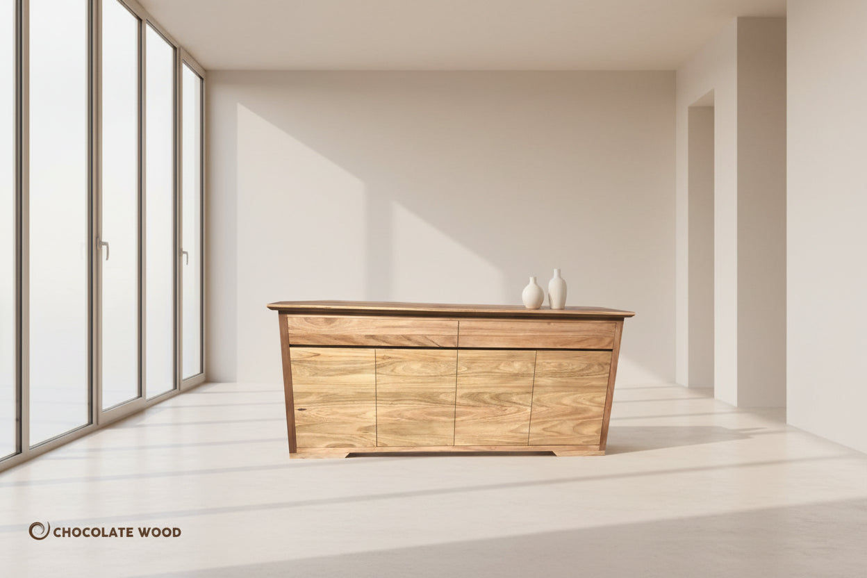 MAGNUS SOLID VIC ASH SIDEBOARD/BUFFET AUSTRALIAN CUSTOM MADE - MyChocolateWood
