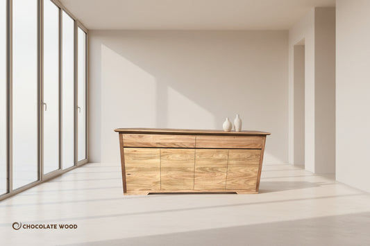 MAGNUS SOLID VIC ASH SIDEBOARD/BUFFET AUSTRALIAN CUSTOM MADE - MyChocolateWood