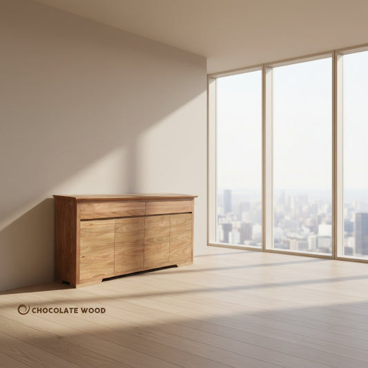 MAGNUS SOLID VIC ASH SIDEBOARD/BUFFET AUSTRALIAN CUSTOM MADE - MyChocolateWood