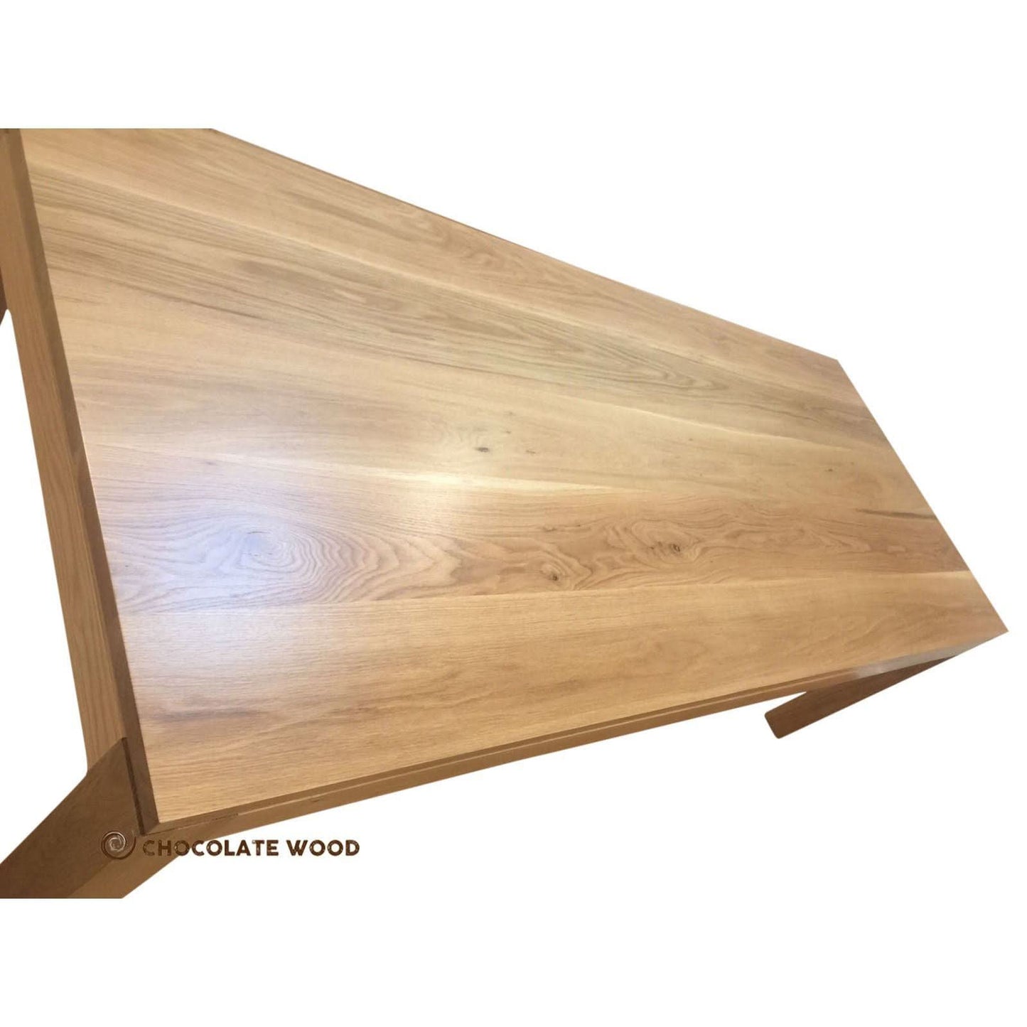 MAIRA SOLID AMERICAN OAK DINING TABLE CLEAR LACQUER FINISH 210CM